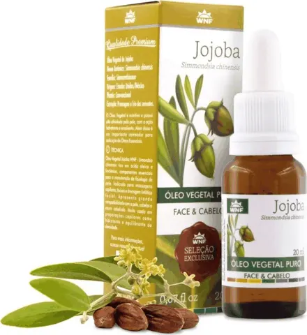 Óleo vegetal de Jojoba WNF face e cabelo