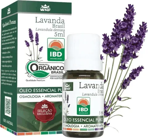 Óleo essencial de Lavanda orgânico WNF 5 ml