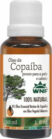 Óleo de Copaíba 100% natural WNF 30 ml