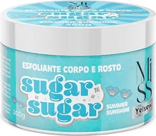 Esfoliante corpo e rosto Sugar Sugar Summer Sunshine Yelsew 300 g