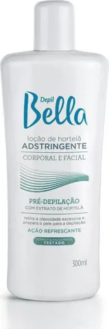 Loção adstringente pré-depilação Depil Bella
